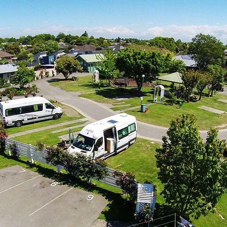 Amber Kiwi Holiday Park & Motels Christchurch Exterior foto