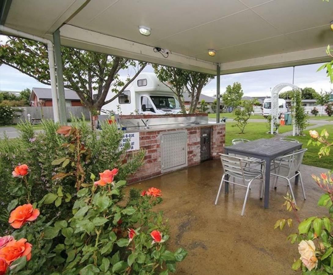 Amber Kiwi Holiday Park & Motels Christchurch Exterior foto