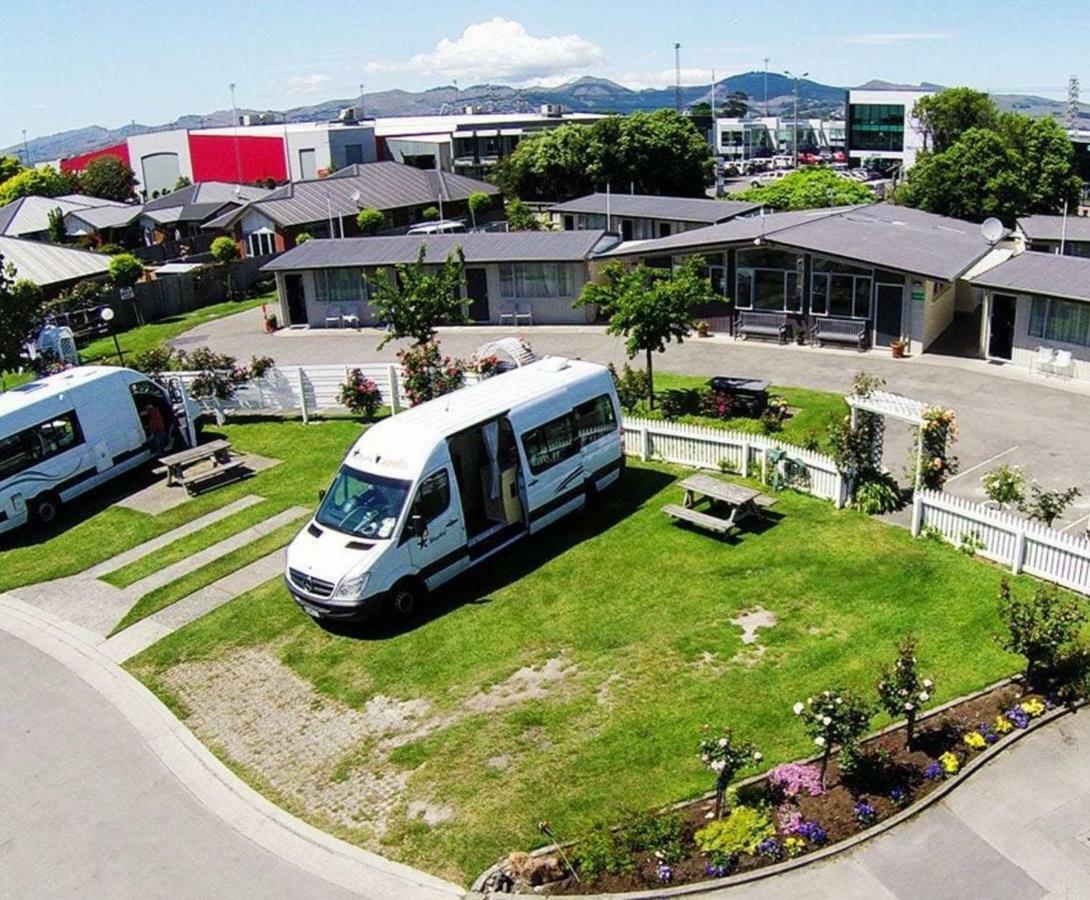 Amber Kiwi Holiday Park & Motels Christchurch Exterior foto