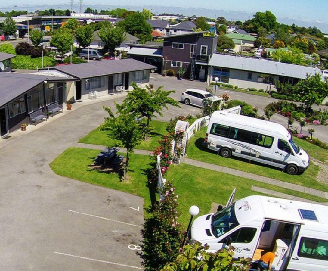 Amber Kiwi Holiday Park & Motels Christchurch Exterior foto